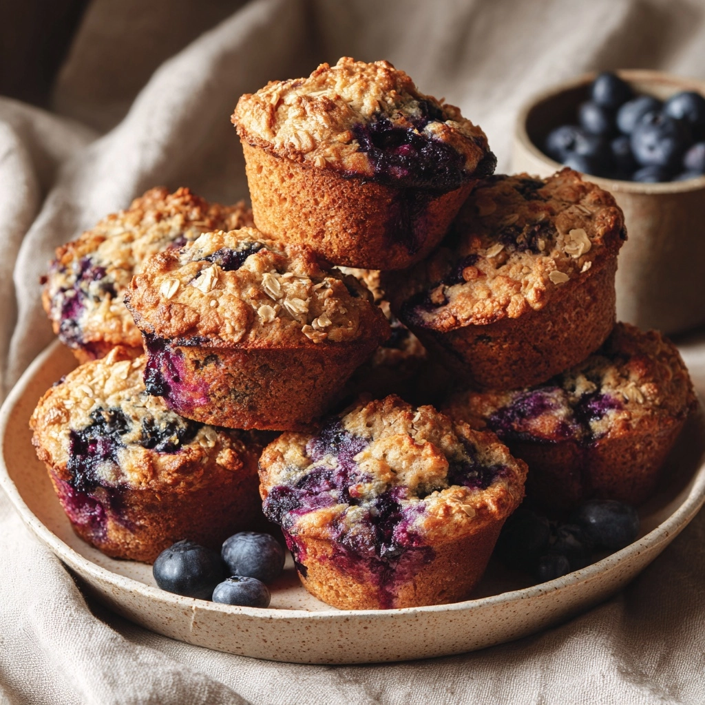 Blueberry Protein Breakfast Pastries Recipe - Recipe Image