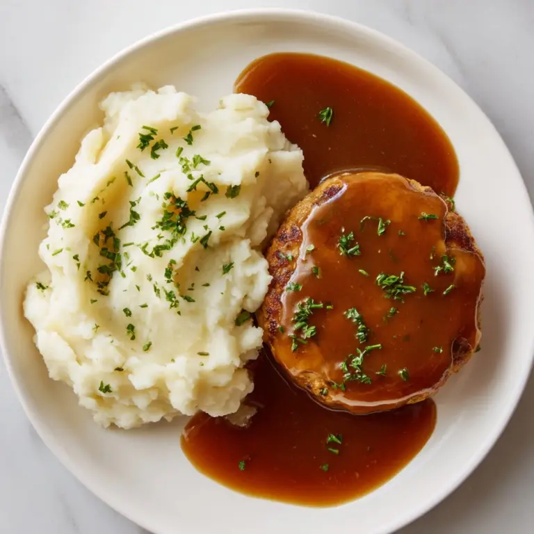 Easy Salisbury Steak Recipe