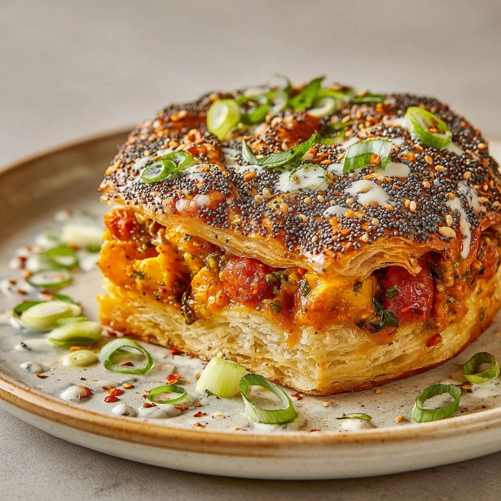 Bagel Biscuit Sandwiches Recipe - Recipe Image