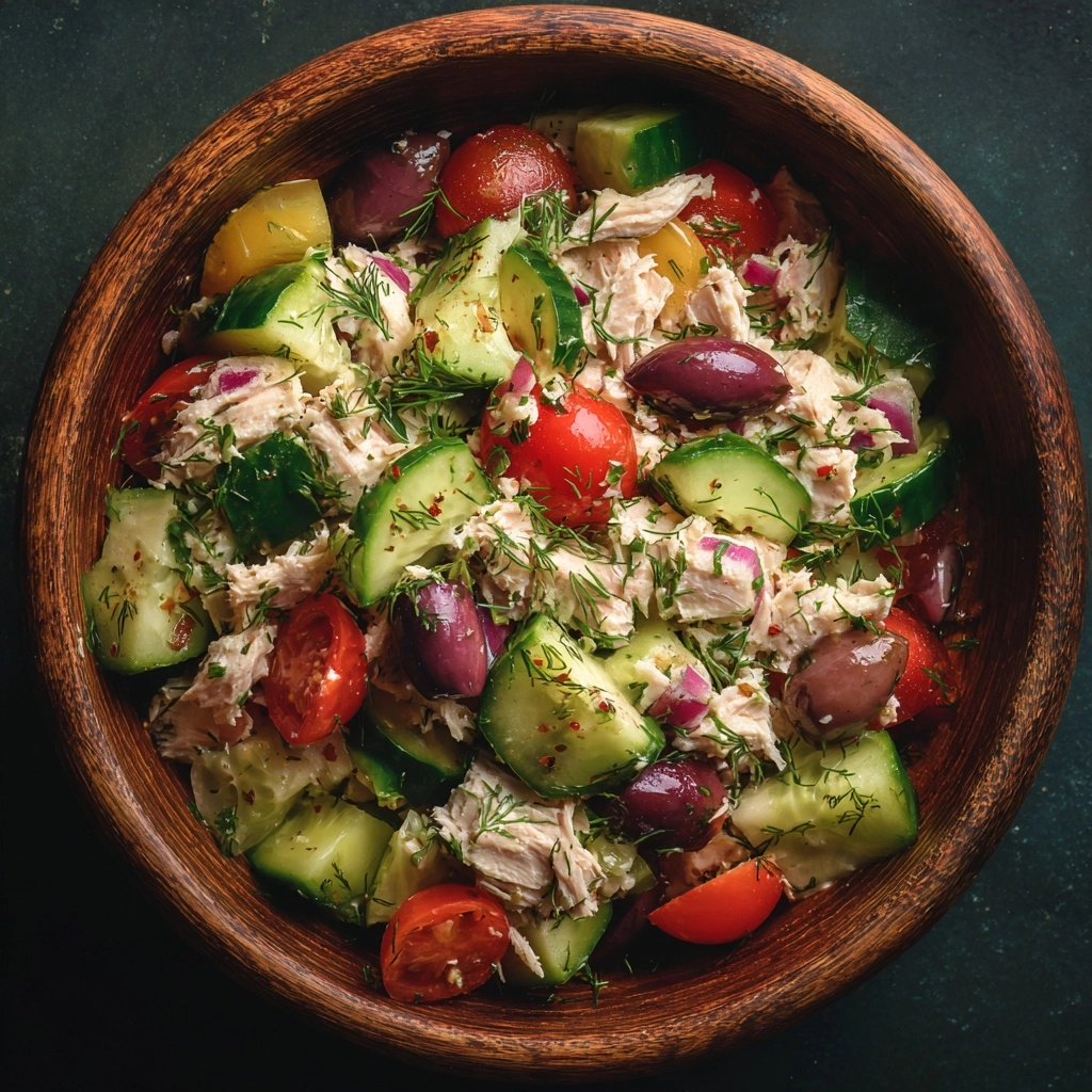 Mediterranean Tuna Salad Recipe - Recipe Image