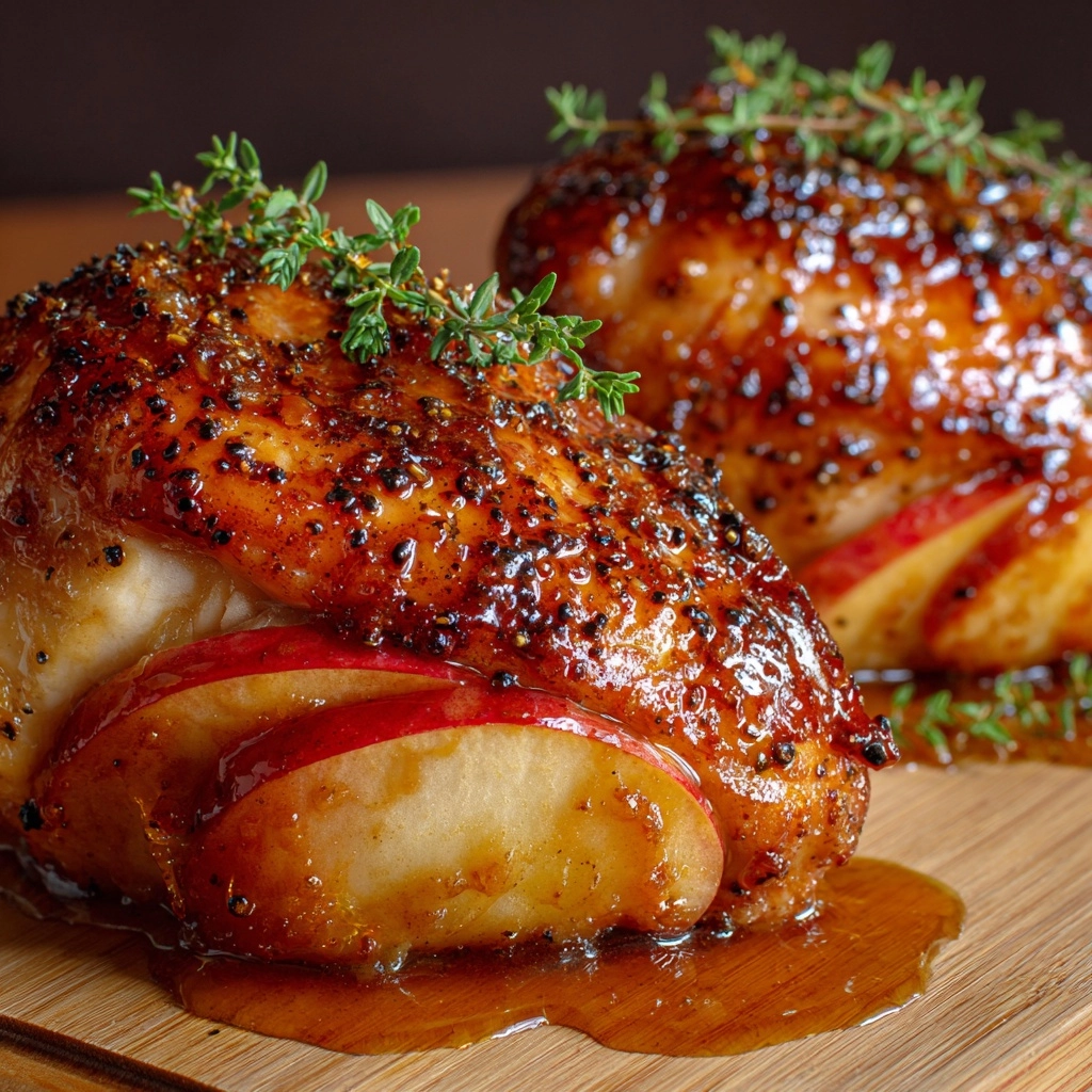 Chicken Breast Stuffed with Brie & Apple Recipe - Recipe Image
