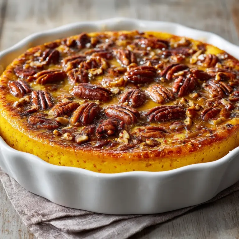 Pumpkin Pecan Cobbler Recipe