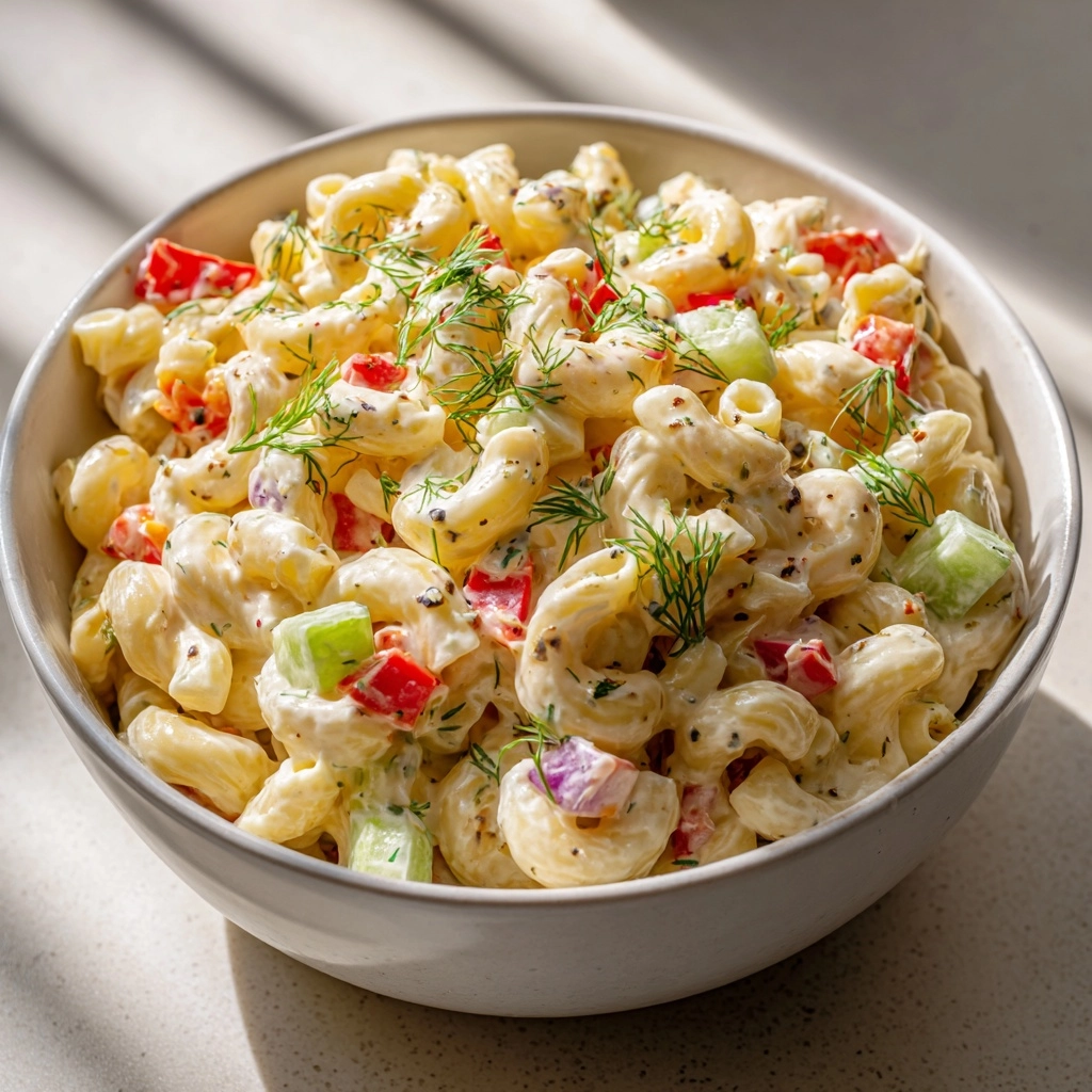 Classic Macaroni Salad with a Twist Recipe