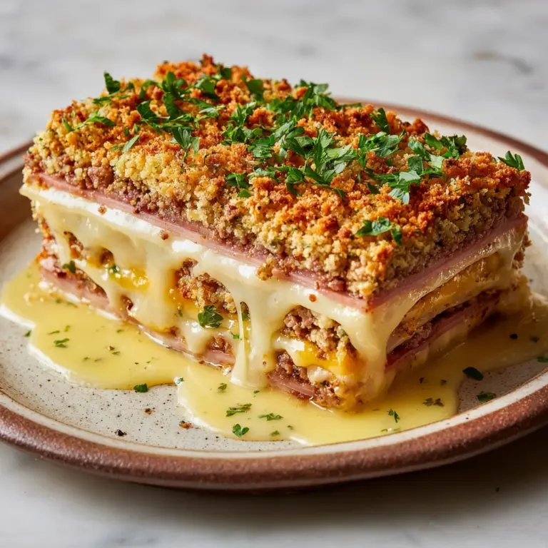Chicken Cordon Bleu Meatloaf Recipe
