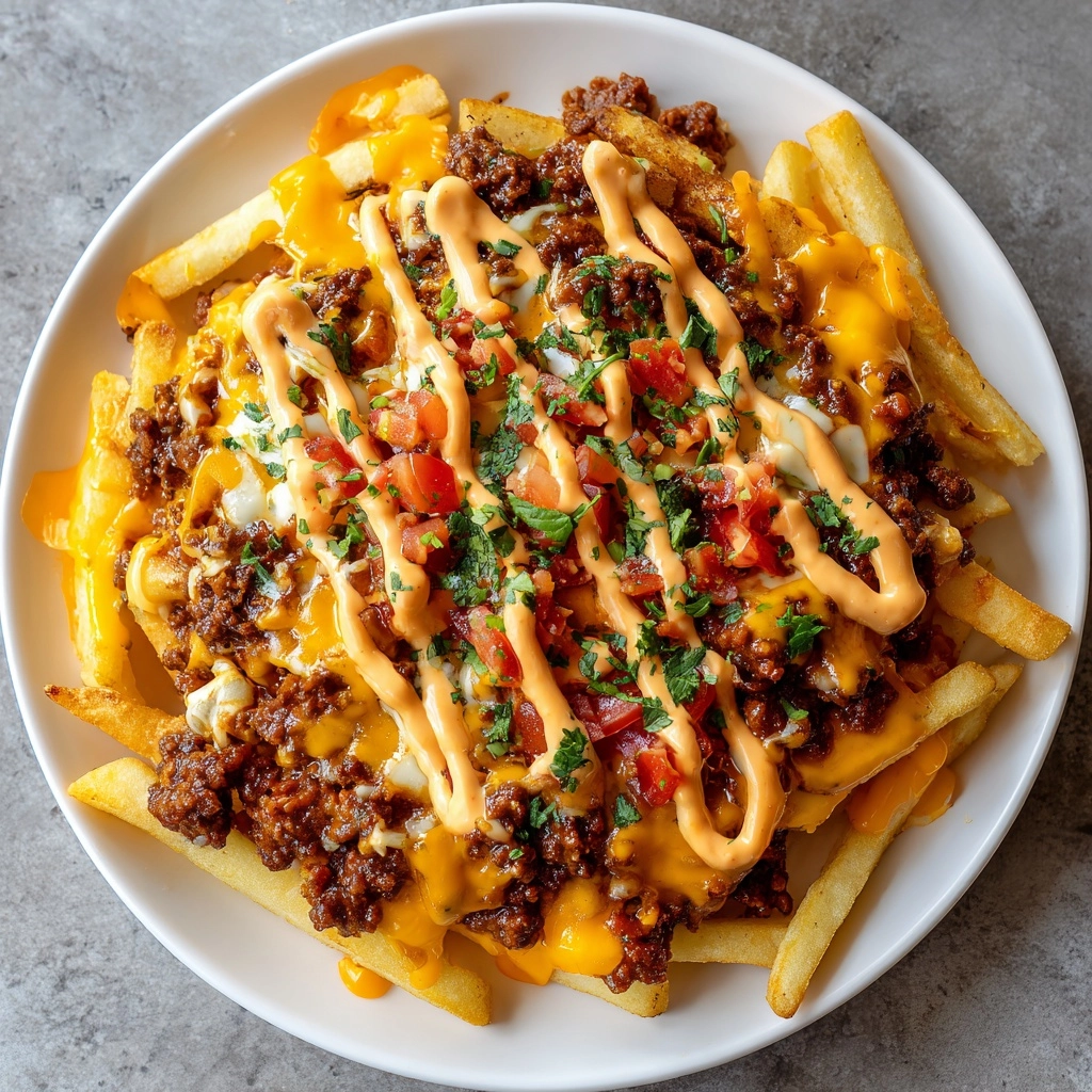 Nduja Beef Loaded Fries Recipe