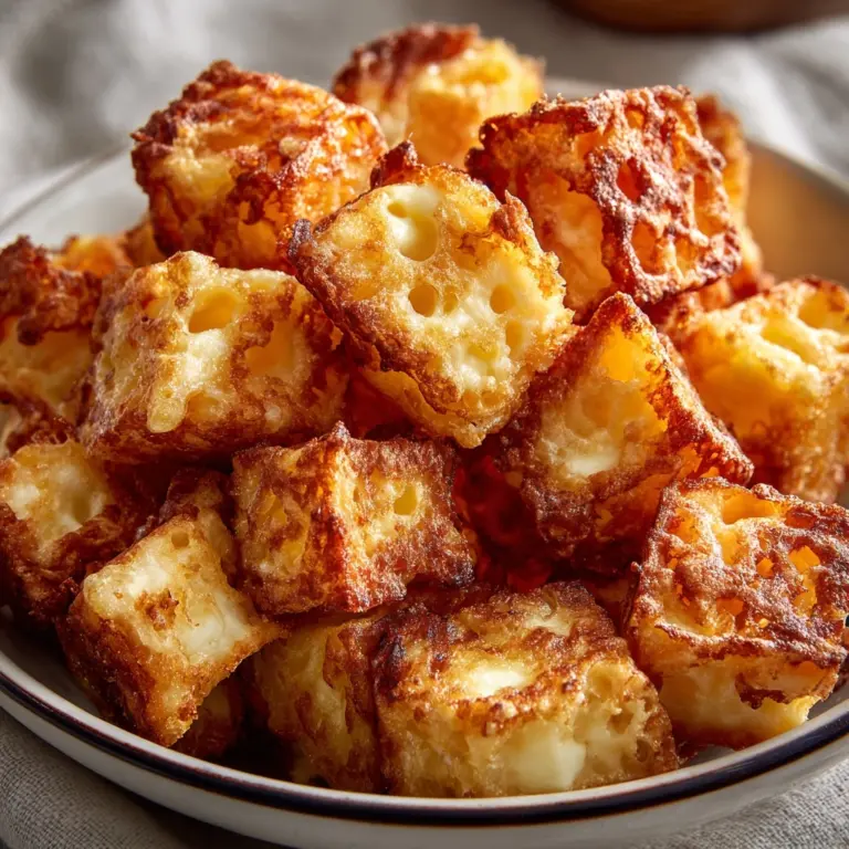Keto “Popcorn” Cheese Puffs Recipe