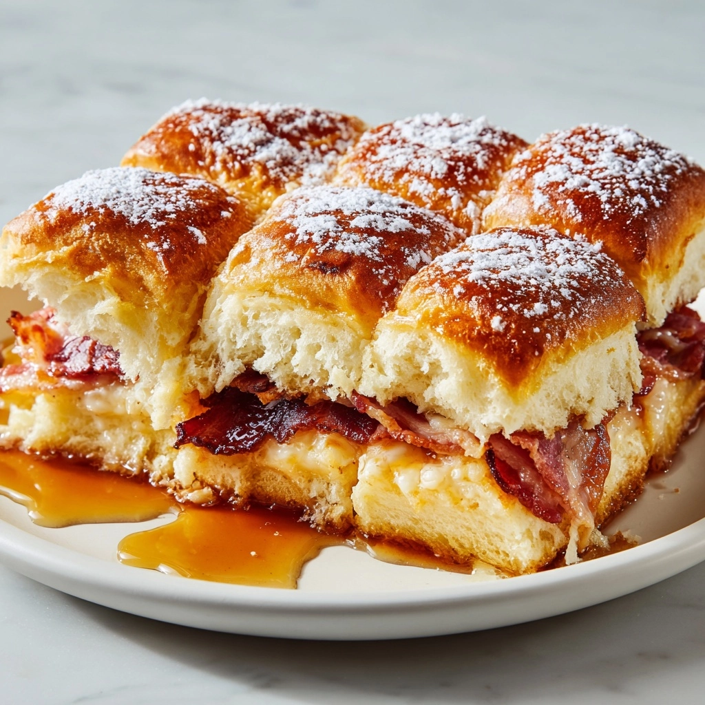 Monte Cristo Sliders Recipe - Recipe Image