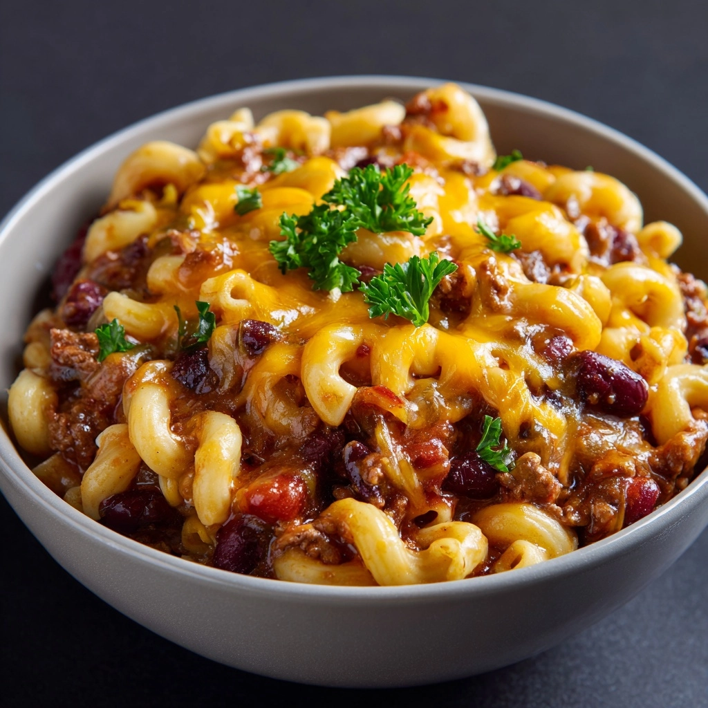 Coney Chili Mac Casserole Recipe - Recipe Image