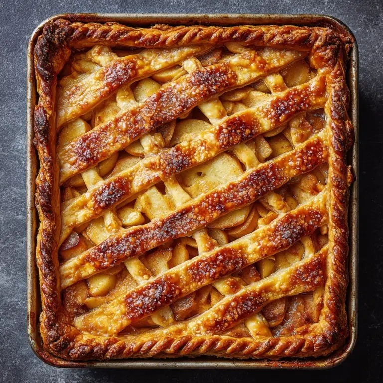 Apple Slab Pie Recipe