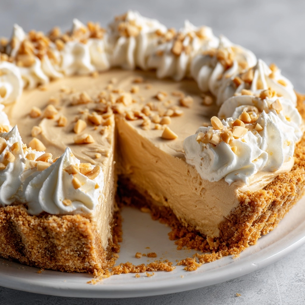 The Best Easy Peanut Butter Pie Recipe - Recipe Image