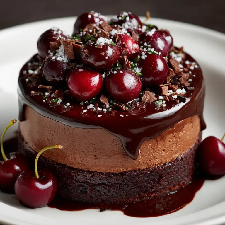 Swiss Chocolate Cherry Roll Cake Recipe