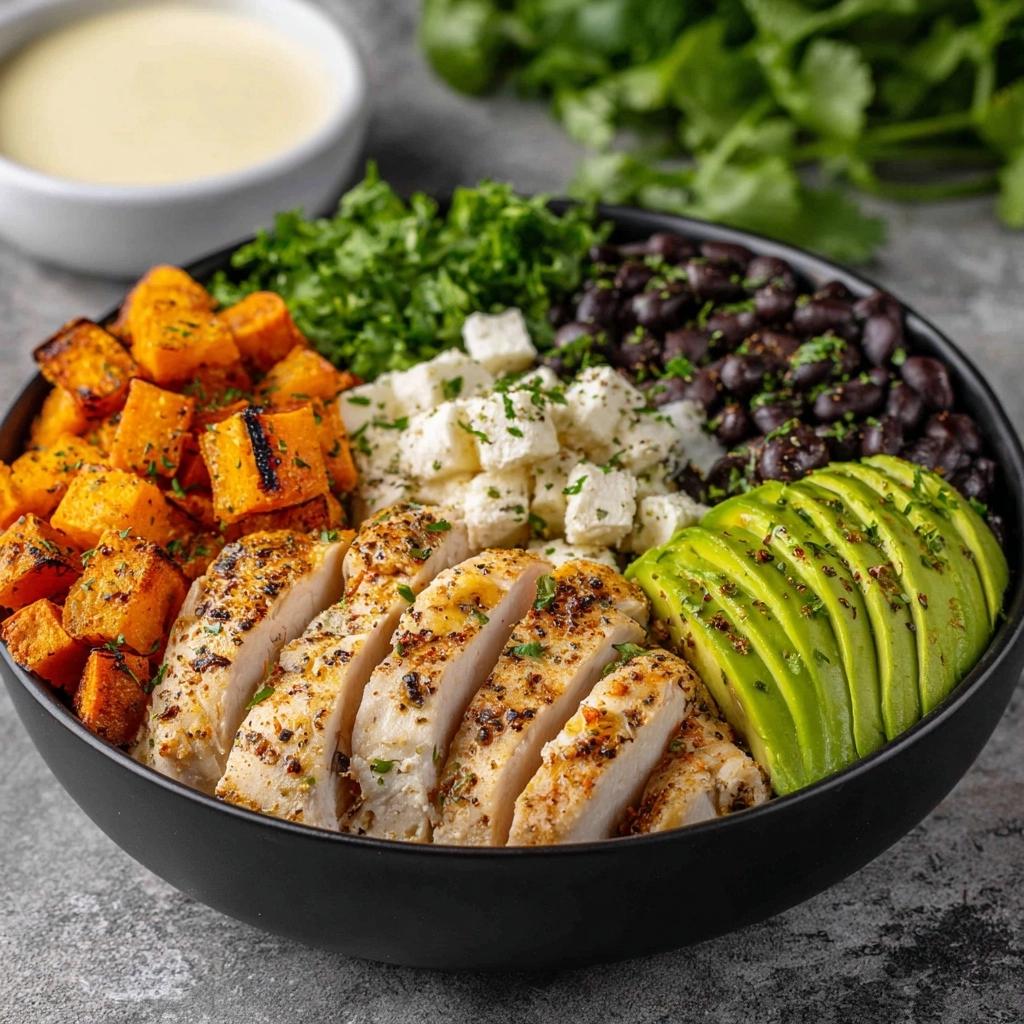 Chicken and Sweet Potato Bowls Recipe
