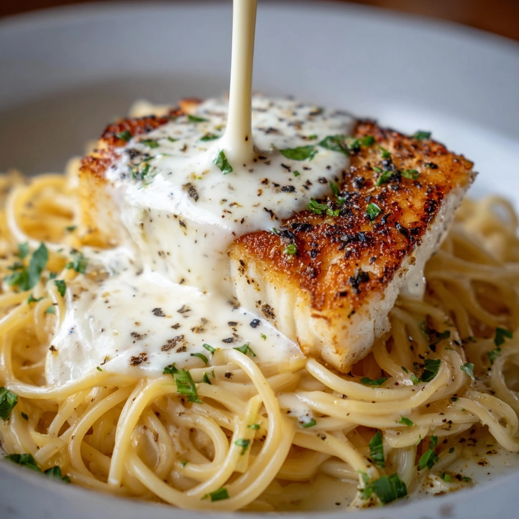Gorgonzola Alfredo Steak Delight Recipe - Recipe Image