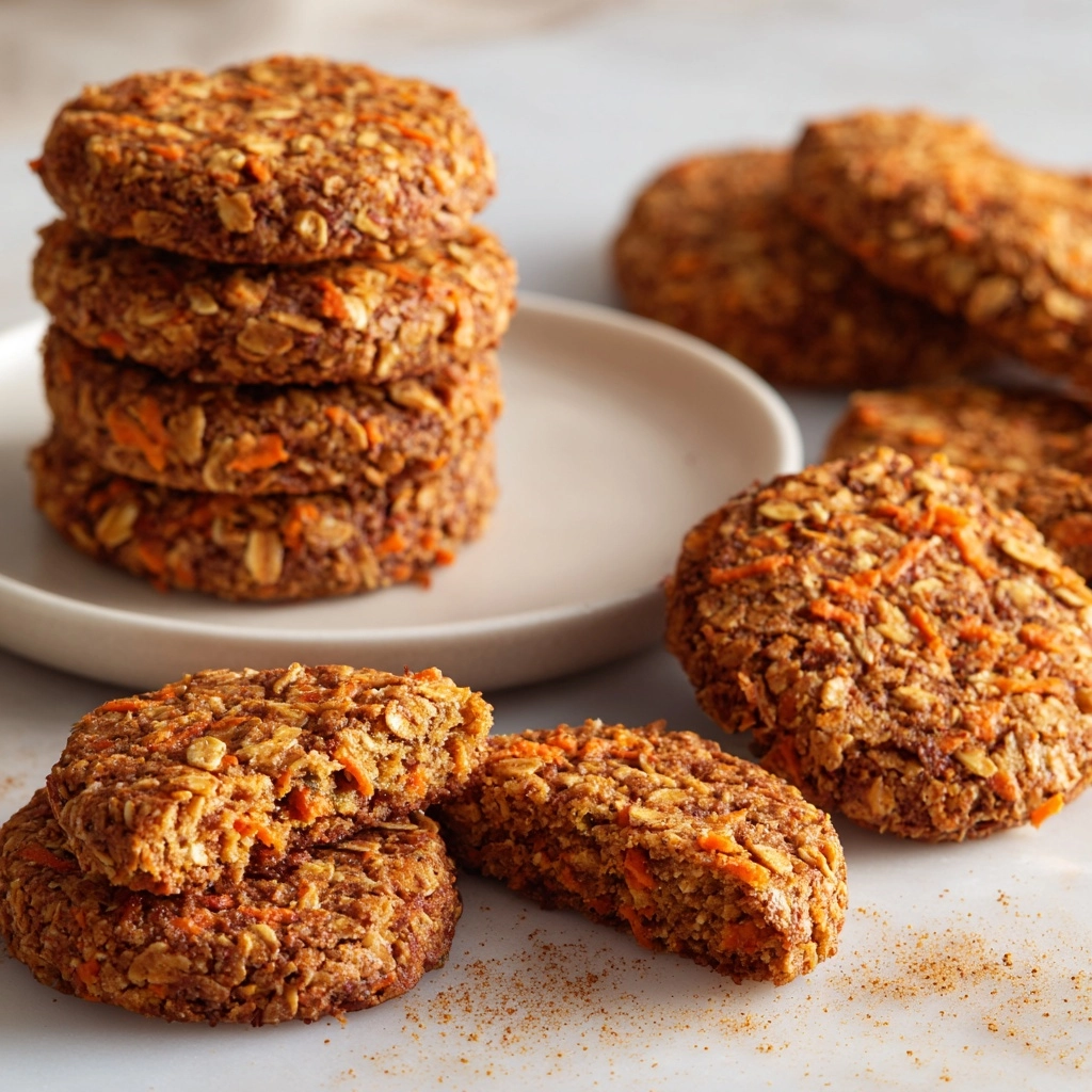 Healthy Carrot Cake Oatmeal Cookies Recipe