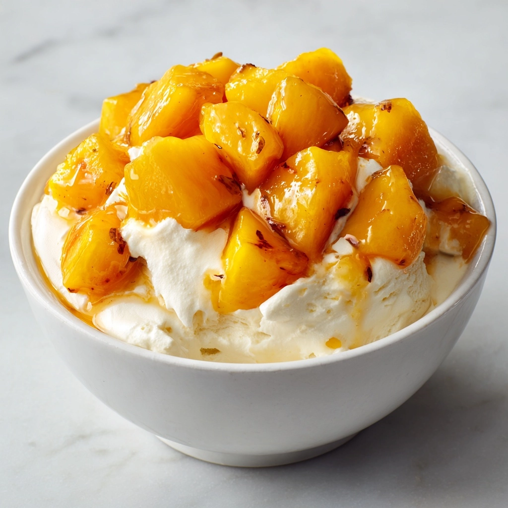 Peach Fluff Recipe - Recipe Image