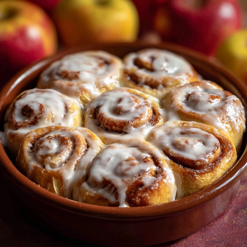 Apple Cinnamon Rolls Recipe - Recipe Image