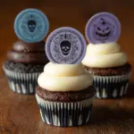 Stamped Halloween Cupcakes Recipe