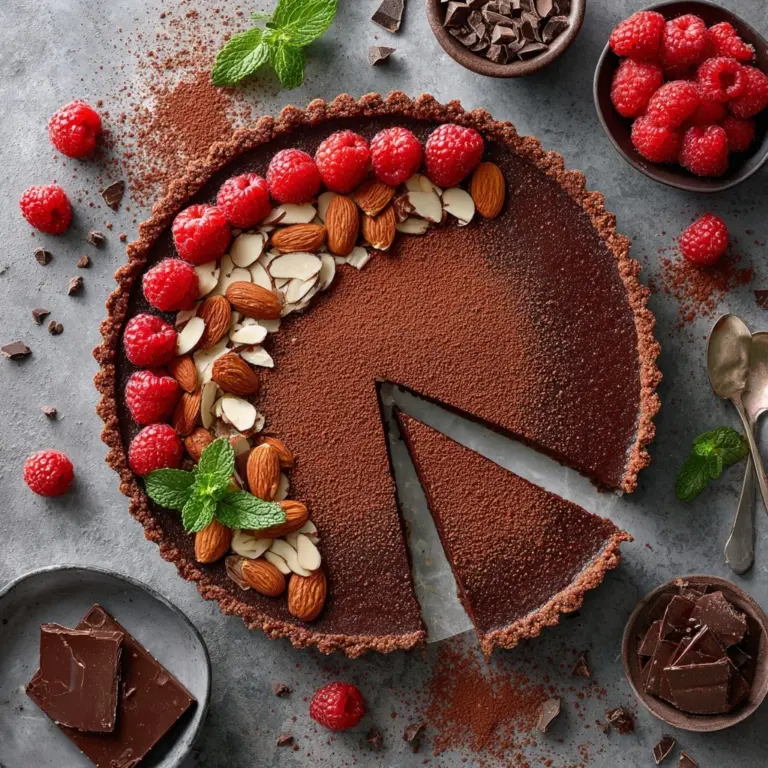 Almond Chocolate Cheesecake Bliss Recipe
