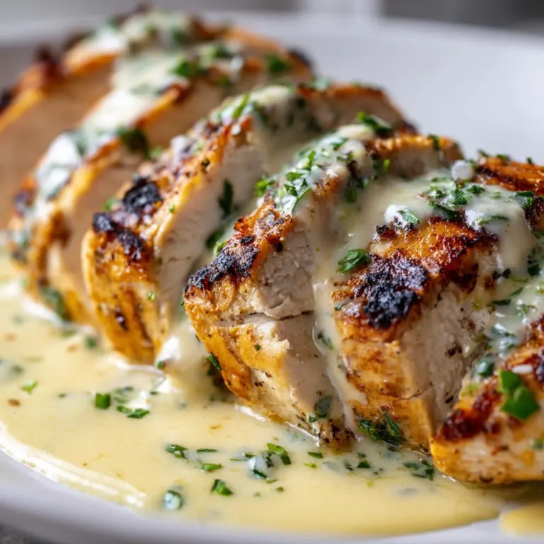 Chicken Wraps with a Garlic Cream Sauce Recipe