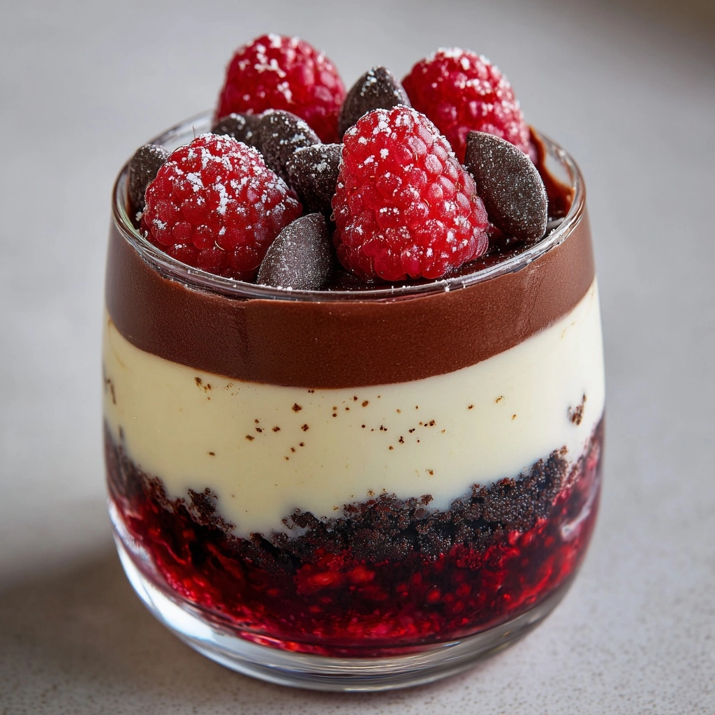 Raspberry Fudge Brownie Trifle Recipe - Recipe Image