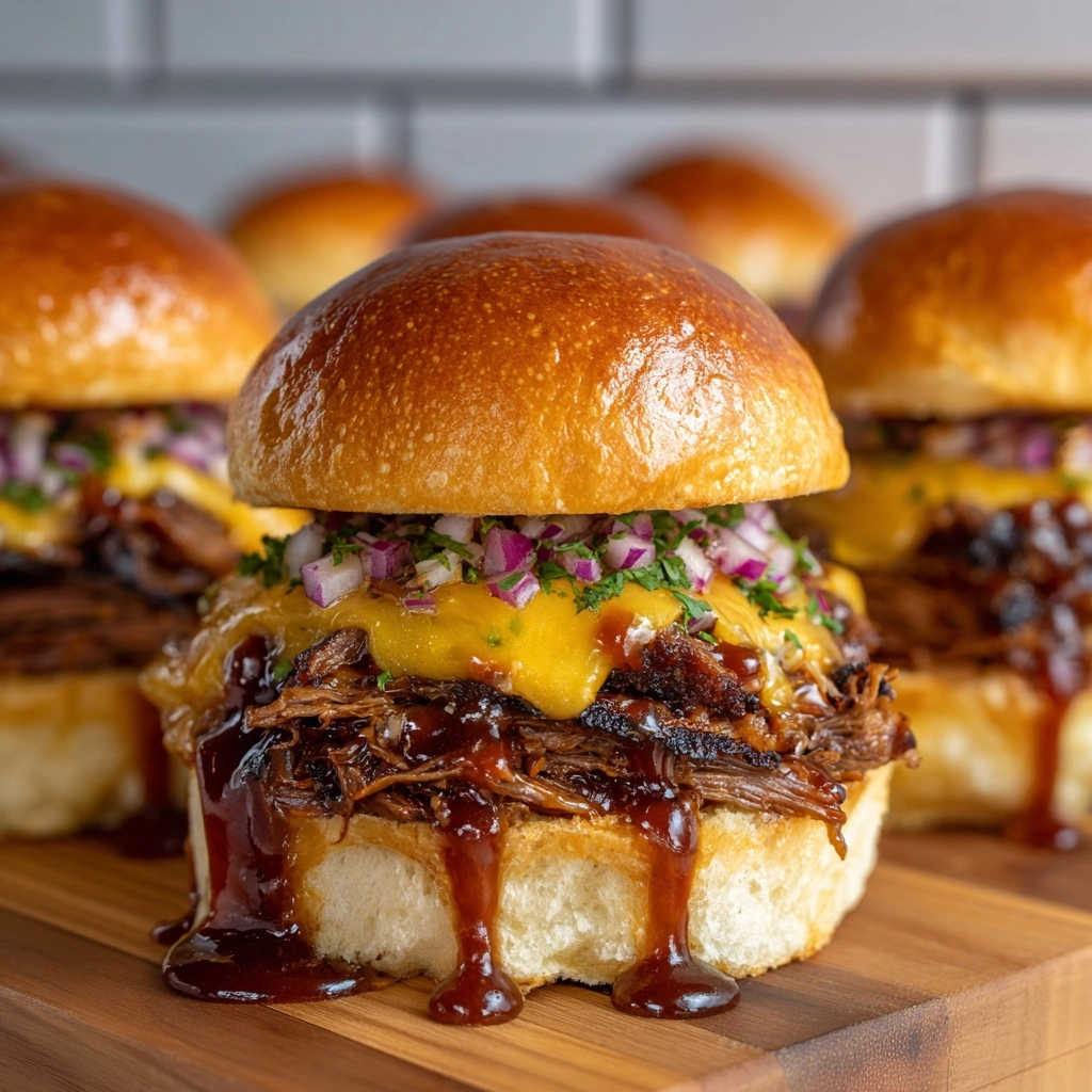 Hawaiian BBQ Beef Sliders Recipe - Recipe Image
