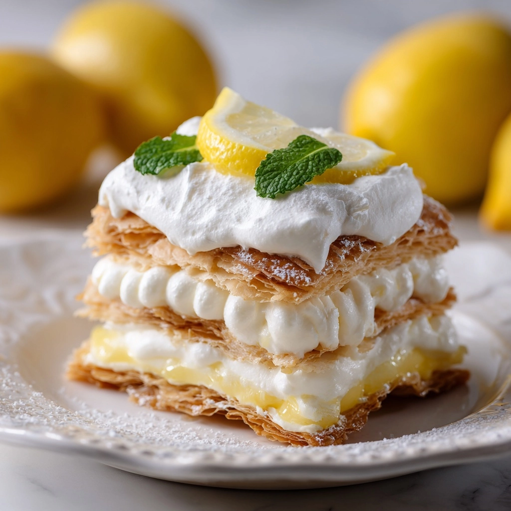 No-Bake Lemon Eclair Cake Recipe - Recipe Image
