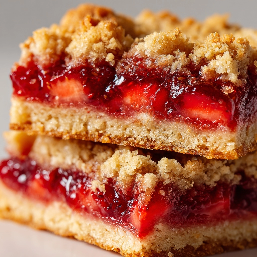 Strawberry Lemon Blondies Recipe - Recipe Image