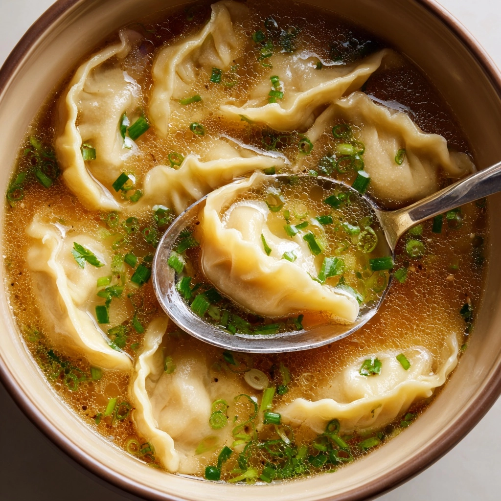 Homemade Wonton Soup Recipe - Recipe Image