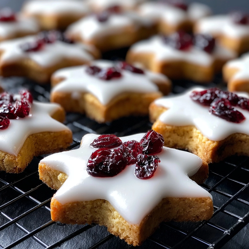 Festive Star-Shaped Cookies Recipe - Recipe Image