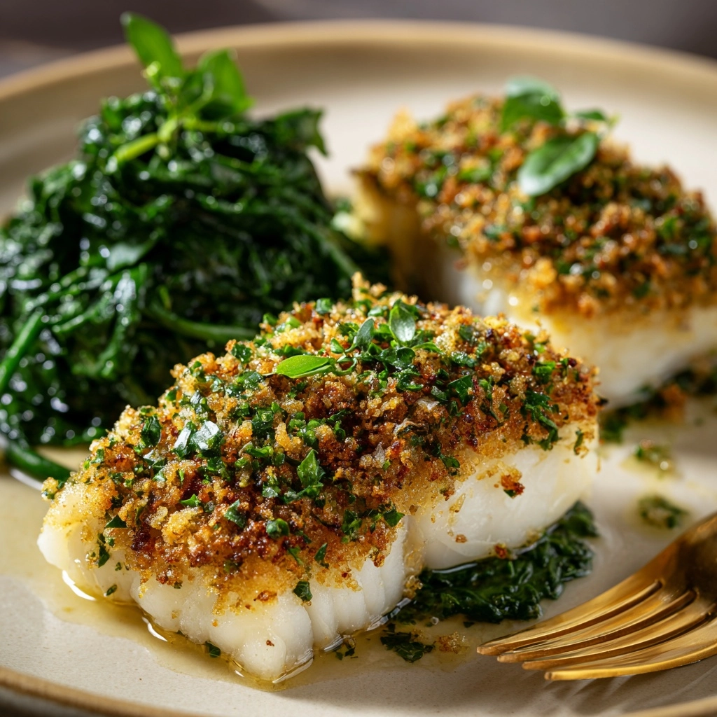 Baked Parmesan Crusted Cod Recipe - Recipe Image