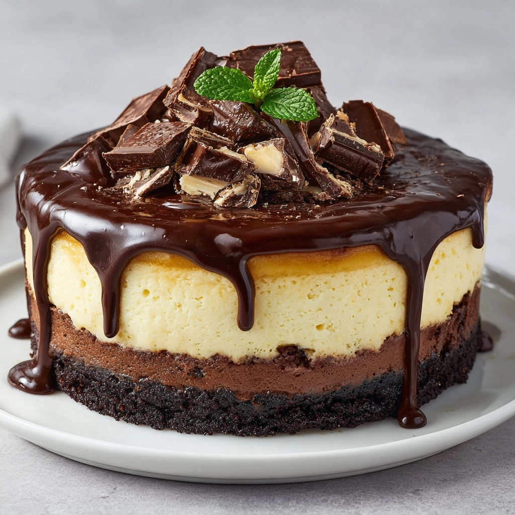 Chocolate Poke Cake with Fudge Sauce Recipe - Recipe Image