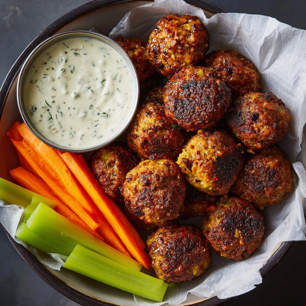 Air Fryer BBQ Chicken Poppers Recipe - Recipe Image