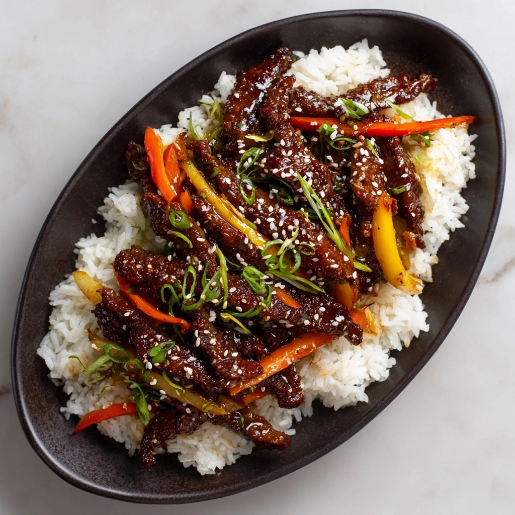 Mongolian Beef Recipe - Recipe Image