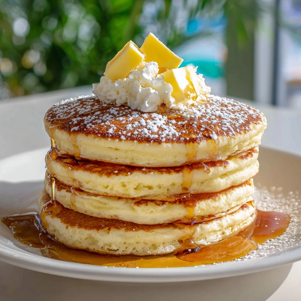 Lemon Ricotta Pancakes Recipe for Brunch Bliss Recipe - Recipe Image