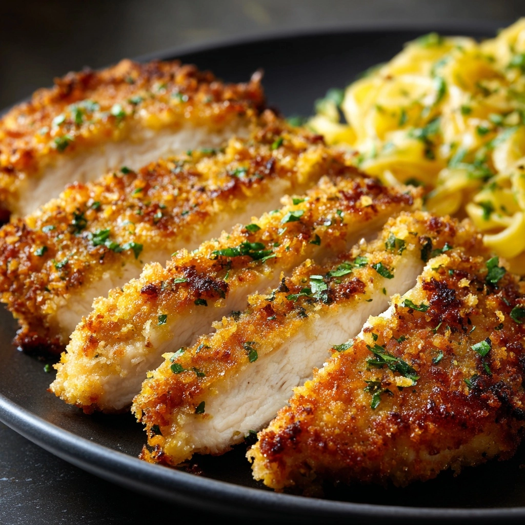 Parmesan Crusted Chicken Recipe - Recipe Image