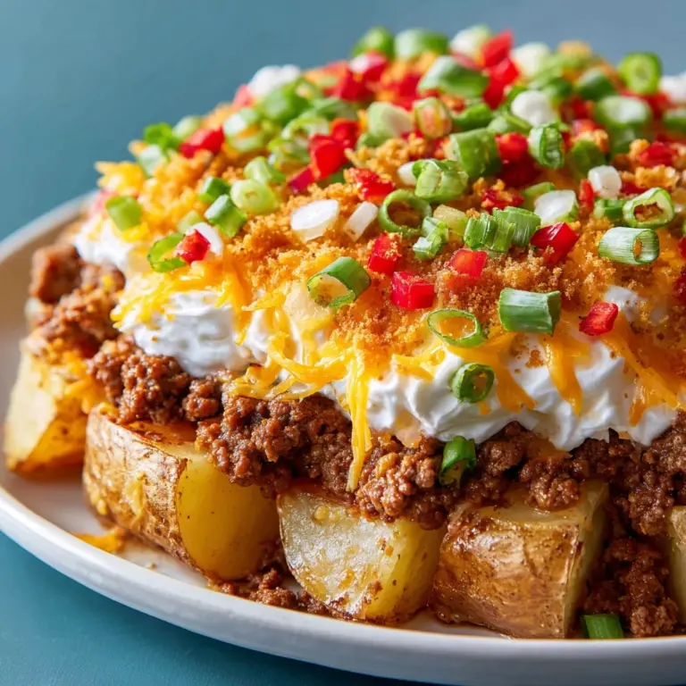 Cheesy Taco Potatoes Recipe