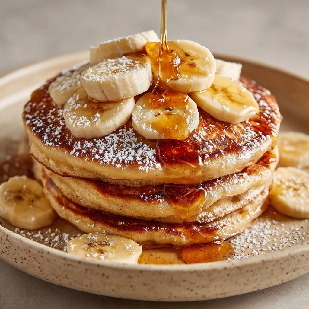 Brown Sugar Banana Pancakes Recipe - Recipe Image