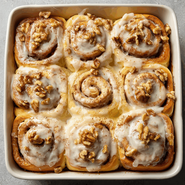 -Walnut Rolls with Cream Cheese Frosting Recipe