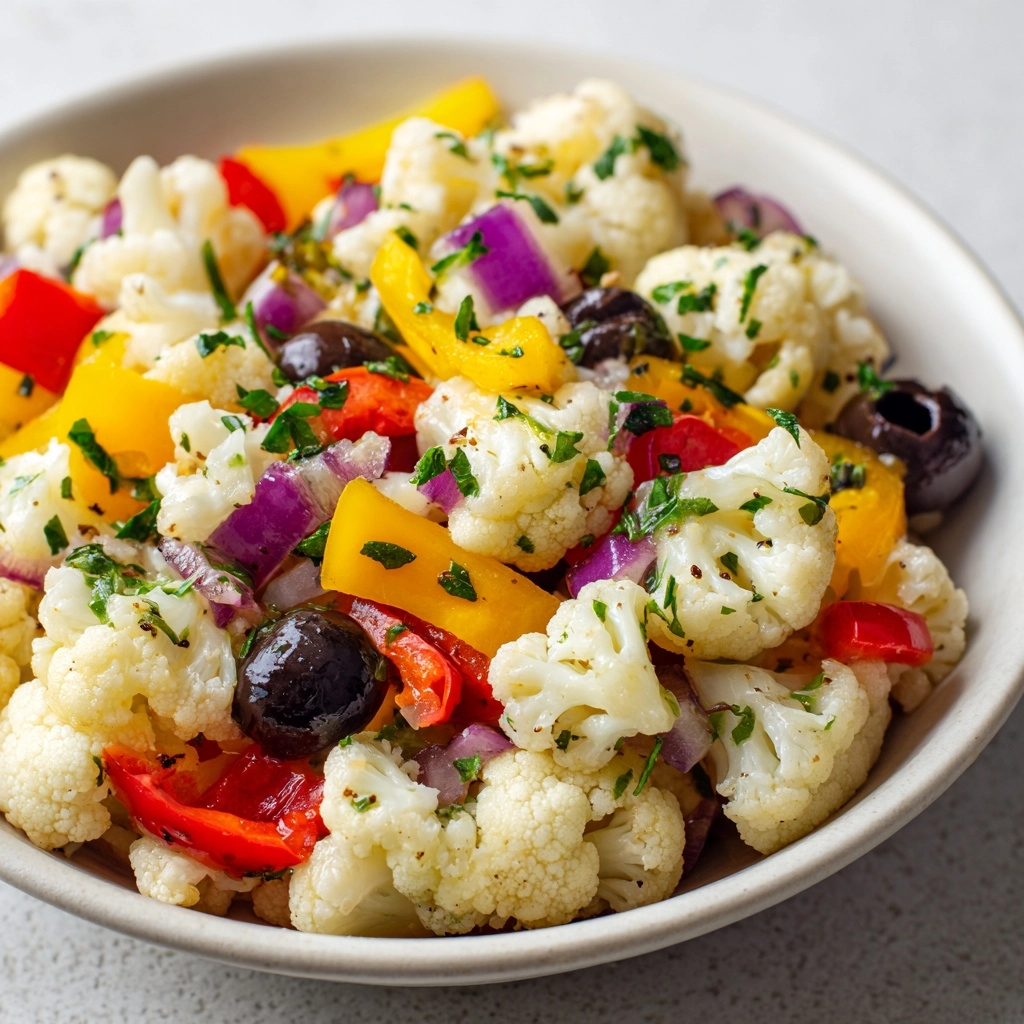 Marinated Cauliflower Salad Recipe - Recipe Image