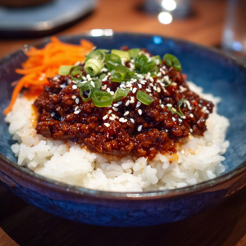 Healthy Ground Turkey Teriyaki Rice Bowl Recipe - Recipe Image
