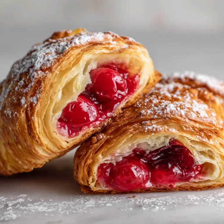 Cherry Filled Crescent Rolls Recipe