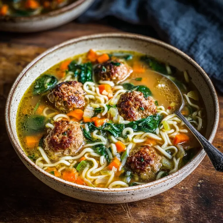 Italian Wedding Soup Recipe