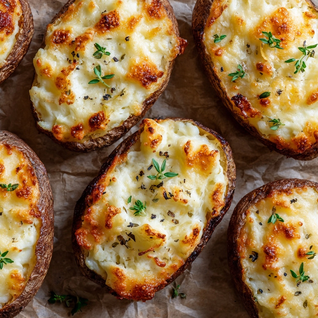 Parmesan Baked Potatoes Recipe - Recipe Image