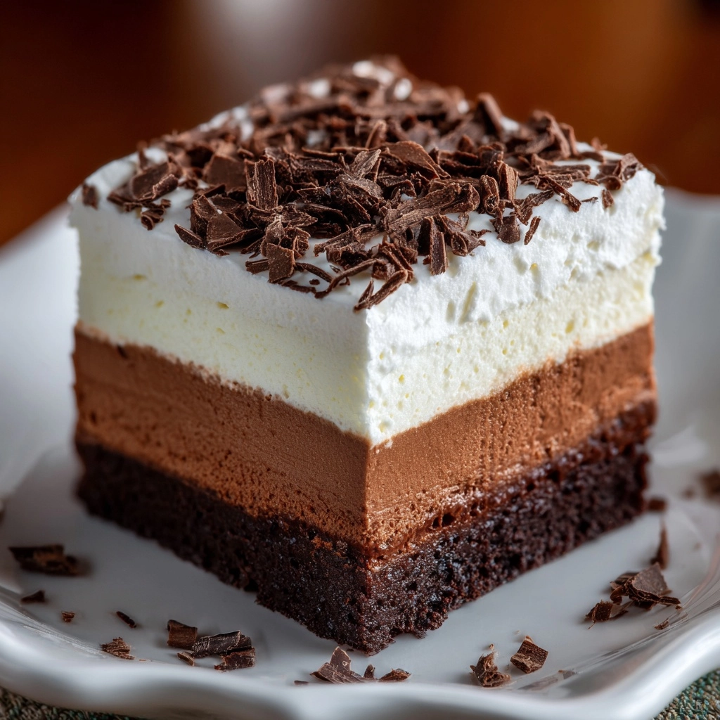 French Silk Brownies Recipe - Recipe Image