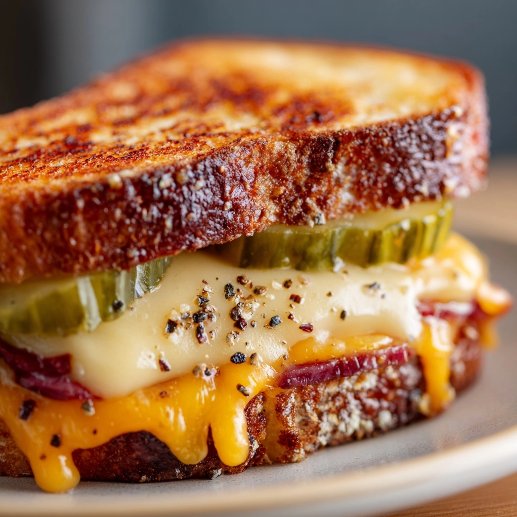 Low-Carb Pickle Sandwich Recipe - Recipe Image