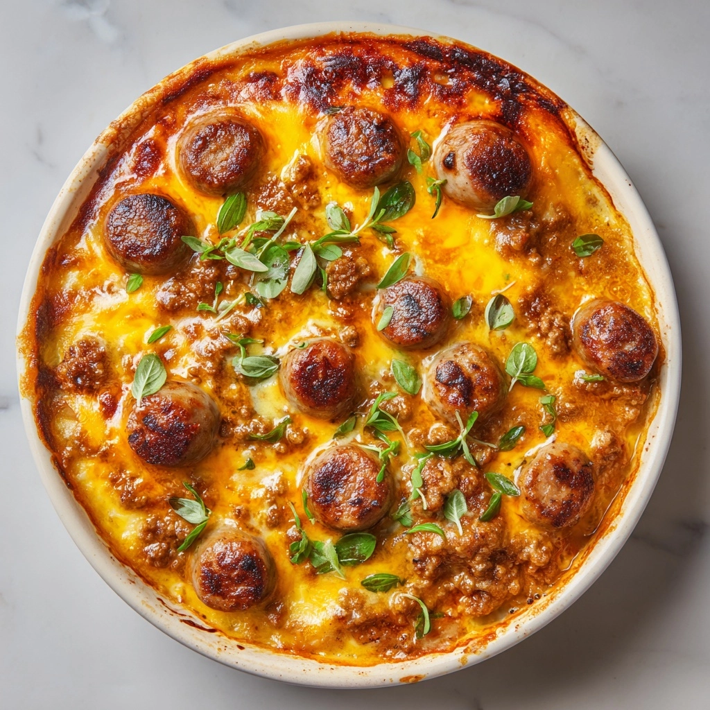 Chili Cheese Dog Casserole Recipe - Recipe Image