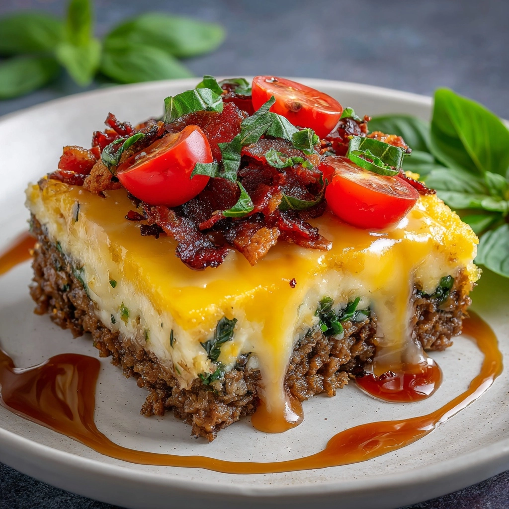 Cheeseburger Pie Recipe - Recipe Image