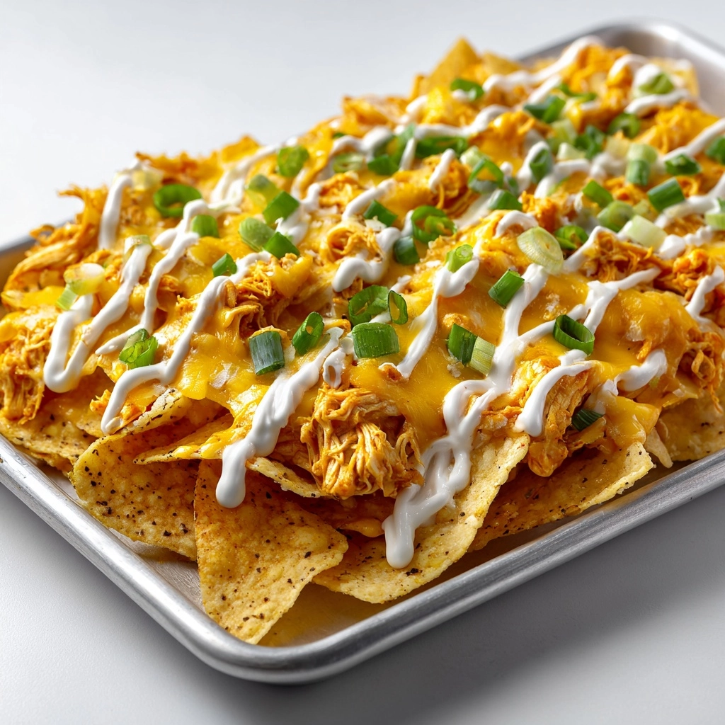 Buffalo Chicken Nachos Recipe - Recipe Image
