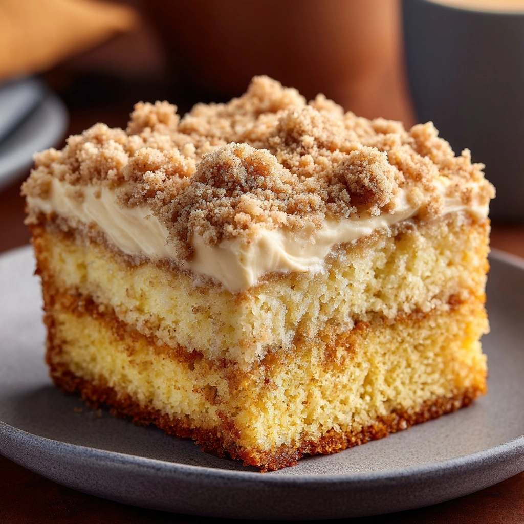 Lemon Cream Cheese Coffee Cake Recipe - Recipe Image
