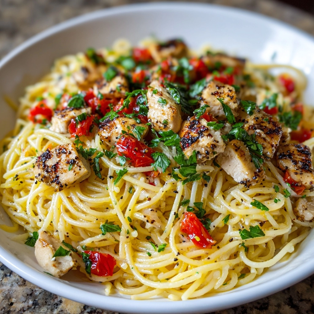 Monterey Chicken Spaghetti Recipe - Recipe Image